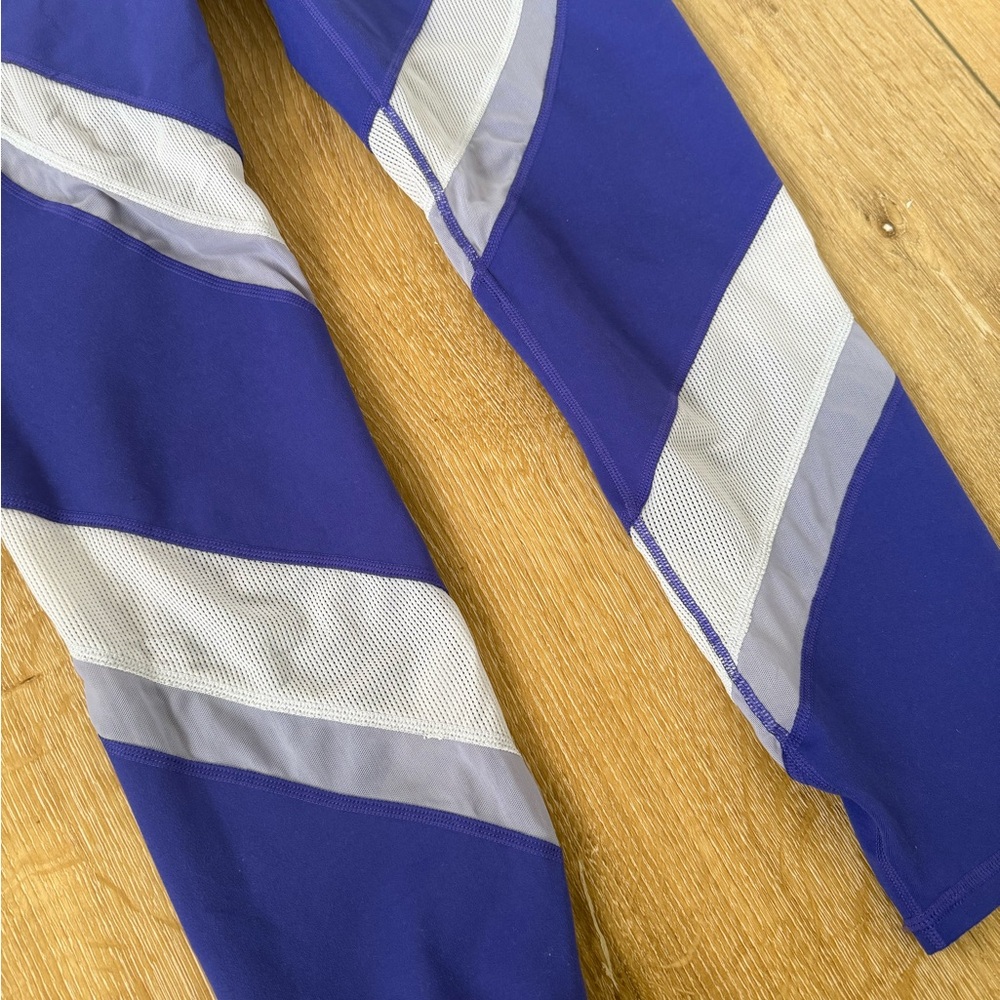 Fabletics Purple Shape Hold Cropped Leggings - image 2